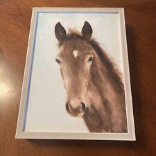 Framed horse canvas for sale  Petaluma