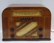 Usado, Rádio tubo Philco 40-135 1940 liga / discagem se move / não conseguiu obter nenhum sinal comprar usado  Enviando para Brazil