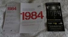 1984 theatre production for sale  WIGTON