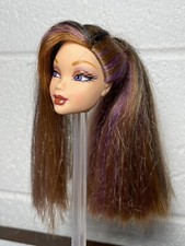 Usado, Barbie My Scene Swappin' Style cabeça de boneca Nolee cabelo roxo olhar lateral aparência rara comprar usado  Enviando para Brazil