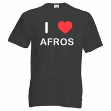 Shirt maglietta afros usato  Spedire a Italy