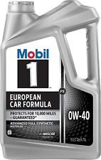 Óleo de motor 9,46 litros 2 X Mobil 1 European Car Formula 0W-40 5QT 4,73L comprar usado  Enviando para Brazil