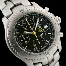 Cronógrafo TAG Heuer Link Ayrton Senna CT2115.BA0550 #Su464 comprar usado  Enviando para Brazil