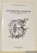 Ecritures anciennes paleograph d'occasion  Éragny