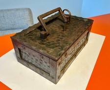 Antike metall schatulle gebraucht kaufen  Augsburg