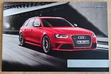 Audi rs4 brochure for sale  MAIDENHEAD