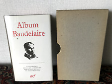 Pléiade album baudelaire d'occasion  La Rochelle