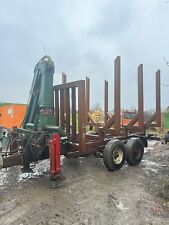 Timber trailer log for sale  RICHMOND