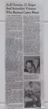 Sonnier obituary new for sale  Miami