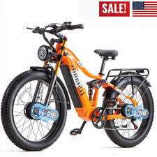 Bicicleta elétrica motor duplo 26" 2000W E-Bike para adultos bicicleta MTB 30mph pneu gordo comprar usado  Enviando para Brazil