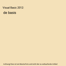 Visual basic 2012 usato  Spedire a Italy