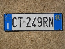Italy euroband license for sale  Acworth