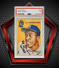 Hank aaron psa for sale  South Lyon