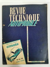 Ancienne revue technique d'occasion  France