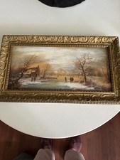 Antique oil painting for sale  HESSLE