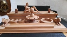 Schreibtischgarnitur holz gesc gebraucht kaufen  Krefeld