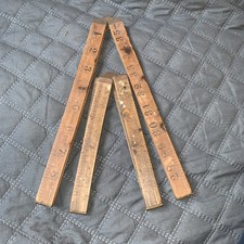 Wooden folding rulers for sale  LEICESTER