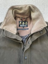 Barbour moleskin stormcoat for sale  LEWES