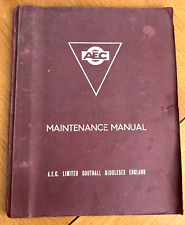 Aec mercury maintenance for sale  BIRMINGHAM