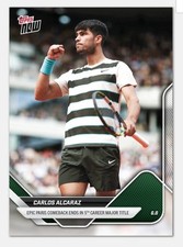 🇪🇸 Carlos Alcaraz - Roland Garros Winner 2025 🏆 Tennis Topps NOW® comprar usado  Enviando para Brazil