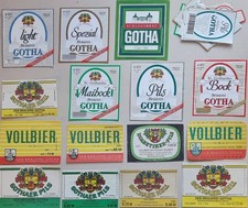 Bieretiketten gotha veb gebraucht kaufen  Deutschland
