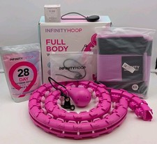 Infinity Hoop Fit Plus Size 52", 4 elos adicionais e cinto Infinity 2.0 rosa comprar usado  Enviando para Brazil
