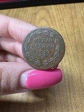 Moneta stato pontificio usato  Dogliani
