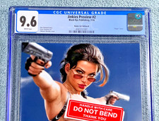 Cosplay Tomb Raider Lara Croft #2 CGC 9.6 (Não 9.8) TL Virgin Variant B LTD 300 comprar usado  Enviando para Brazil