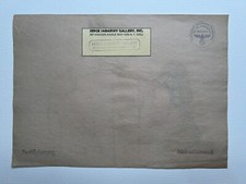 EGON SCHIELE Desenho em papel antigo (feito à mão) assinado e carimbado arte vintage mixd comprar usado  Enviando para Brazil