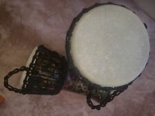 Wooden djembe drum for sale  NANTWICH