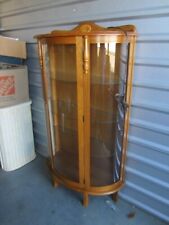 Vtg oak curio for sale  Howell