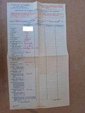 Documento emigrazione castel usato  Casandrino