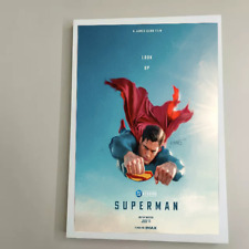 Superman 2025 poster for sale  Shipping to Ireland