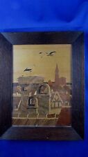 Tableau marqueterie straub d'occasion  Craponne
