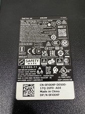 Carregador de laptop Dell genuíno | 240W | 19.5V 12.3A adaptador CA | Barril - 7.4mm comprar usado  Enviando para Brazil