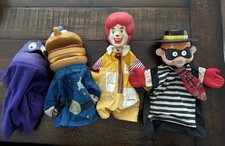 Bonecos de mão colecionáveis vintage 1993 personagens do McDonald’s à venda! Publicidade, usado comprar usado  Enviando para Brazil