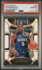 2023 PANINI SELECT SILVER PRIZM #352 DE'AARON FOX PSA 10 comprar usado  Enviando para Brazil