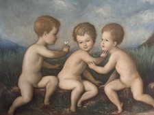 Vintage neoclassical oil for sale  Sacramento