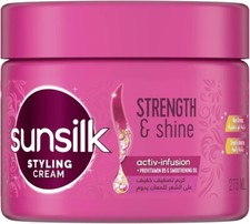Creme de cabelo SUNSILK para força e brilho 275 ml frete grátis para todo o mundo comprar usado  Enviando para Brazil