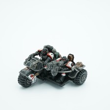 Warhammer 40k Space Marines Attack Bike malowany plastik miniatura na sprzedaż  PL