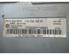 Autoradio récepteur volkswage d'occasion  Vernaison