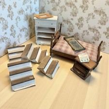 Peças vintage de móveis de madeira para casa de bonecas, usado comprar usado Peças vintage de móveis de madeira para casa de bonecas, usado comprar usado  Enviando para Brazil