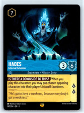 Lorcana - Hades Infernal Schemer 147/204 The First Chapter Regular comprar usado  Enviando para Brazil