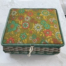 Vintage retro fabric for sale  WARE