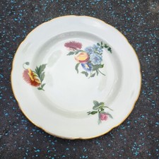 Wedgwood Colonial Sprays Starter Salad 8" Prato Williamsburg Bone China Inglaterra comprar usado  Enviando para Brazil