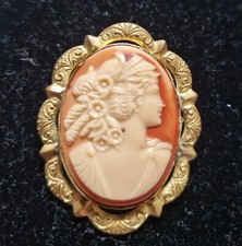 Vintage mizpah cameo for sale  UK