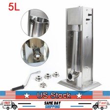Máquina de fazer churros churros churros churrera manual vertical residencial aço inoxidável 5L comprar usado  Enviando para Brazil