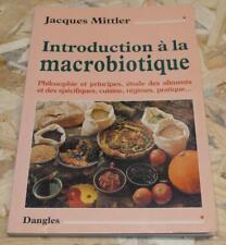 Introduction macrobiotique phi d'occasion  Bayeux