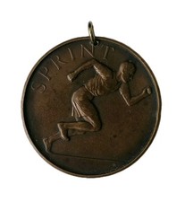 Running medal vintage for sale  TELFORD
