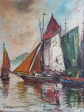 Tableau ancien marine d'occasion  Privas